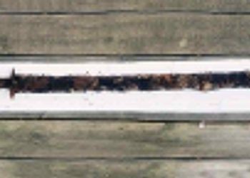PEQUEÑA ENCUENTRA EN UN LAGO DE SUECIA UNA ESPADA DE 1,500 AÑOS