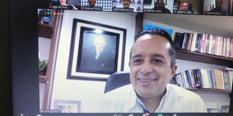 CARLOS JOAQUÍN SE REÚNE CON EL SECTOR PRIVADO PARA AVANZAR JUNTOS EN LA RECUPERACIÓN ECONÓMICA