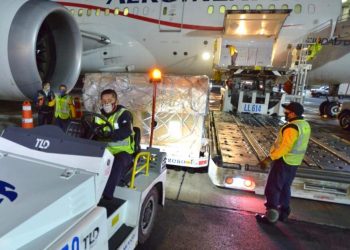 GOBIERNO FEDERAL RECIBE 88 VENTILADORES A TRAVÉS DEL PUENTE AÉREO MÉXICO-CHINA PARA ATENCIÓN A LA EMERGENCIA SANITARIA