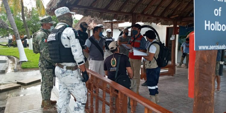 EL H. AYUNTAMIENTO DE LÁZARO CÁRDENAS CLAUSURA TEMPORALMENTE EL AERÓDROMO EN HOLBOX.