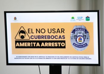 OBLIGATORIO EL USO DE CUBREBOCA EN EL ESPACIO PÚBLICO: VMT