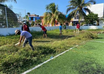MANTENDRÁ AYUNTAMIENTO ESPACIOS DEPORTIVOS EN ÓPTIMAS CONDICIONES
