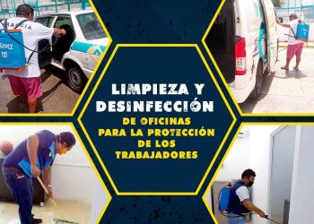 LIMPIEZA Y DESINFECCIÓN DE OFICINAS PARA LA PROTECCIÓN DE LOS TRABAJADORES