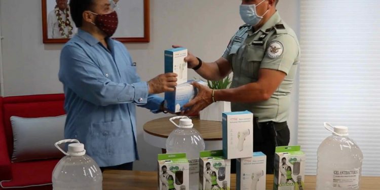 UNEN FUERZAS GOBIERNO DE SOLIDARIDAD Y GUARDIA NACIONAL PARA FRENAR CURVA DE CONTAGIOS