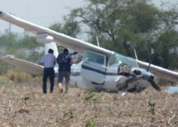 CAÍDA DE AVIONETA EN TAMAULIPAS DEJA TRES LESIONADOS