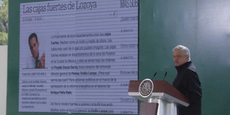 DESDE CALDERÓN, CORRUPCIÓN EN CASO LOZOYA: AMLO