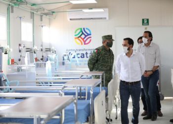 EL HOSPITAL PROVISIONAL DE VALLADOLID YA RECIBIÓ A SUS PRIMEROS PACIENTES
