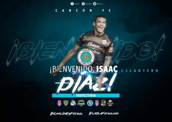 ISAAC DÍAZ, REFUERZO DE CANCÚN FC