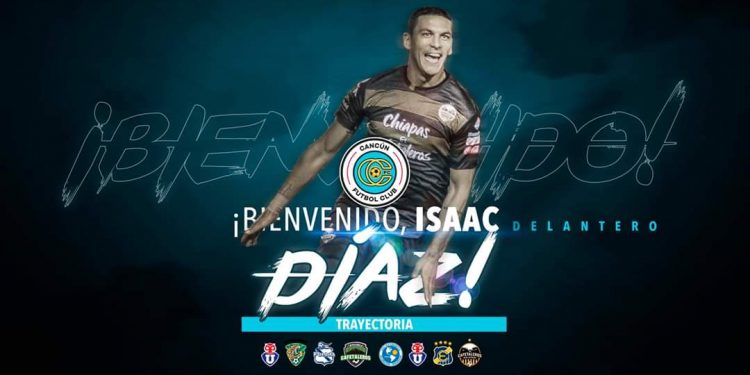 ISAAC DÍAZ, REFUERZO DE CANCÚN FC