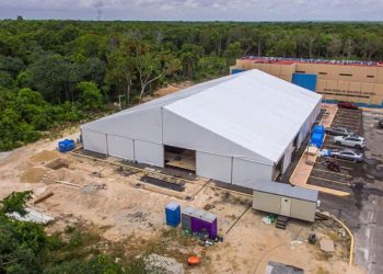 HOSPITAL TEMPORAL DE CHETUMAL ABRE 132 PLAZAS PARA PERSONAL MÉDICO Y DE SALUD