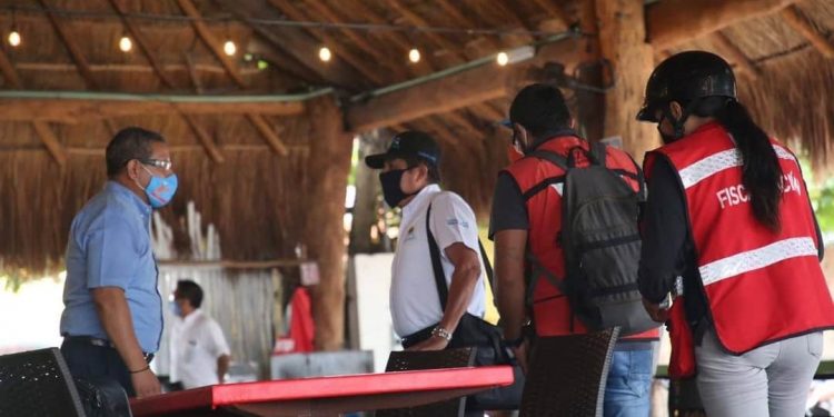 SUPERVISA FISCALIZACIÓN Y SEFIPLAN QUE ESTABLECIMIENTOS ABIERTOS RESPETEN MEDIDAS SANITARIAS