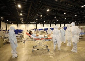 HOSPITAL TEMPORAL EN EL CENTRO DE CONVENCIONES SIGLO XXI RECIBIÓ SUS PRIMEROS PACIENTES DESDE EL HRAEPY Y EL O’HORÁN