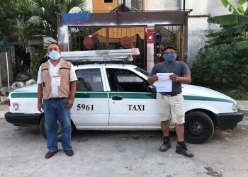 ENTREGA GOBIERNO FEDERAL CRÉDITO A LA PALABRA A TAXISTAS DE QUINTANA ROO