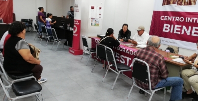 INICIARON PAGOS DE PENSIÓN DE BIENESTAR PARA ADULTOS MAYORES Y PERSONAS CON DISCAPACIDAD