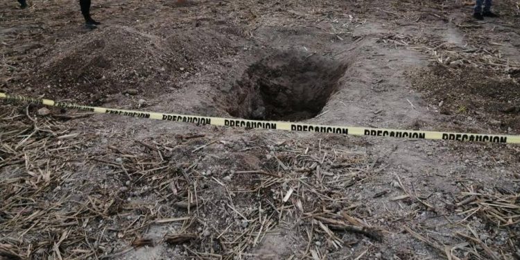 LOCALIZAN EN HIDALGO UNA FOSA CLANDESTINA CON CUATRO CUERPOS
