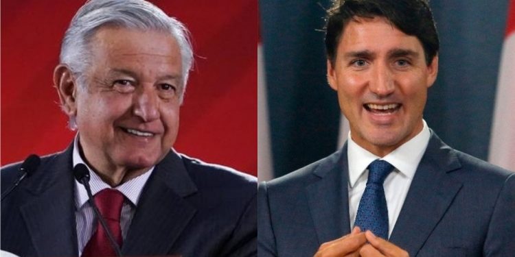 LÓPEZ OBRADOR HABLA CON TRUDEAU, QUIEN NO ASISTIRÁ AL ENCUENTRO CON TRUMP