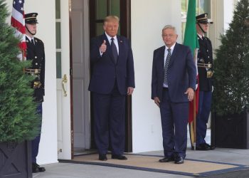 LÓPEZ OBRADOR SE ENCUENTRA CON TRUMP EN LA CASA BLANCA