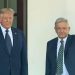 LÓPEZ OBRADOR Y TRUMP DIALOGAN EN LA CASA BLANCA