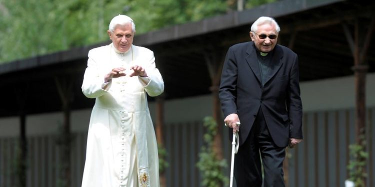 MUERE EN ALEMANIA EL HERMANO DE BENEDICTO XVI