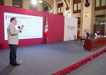 MÉXICO REPORTA NUEVA MARCA DE CONTAGIOS DE COVID-19