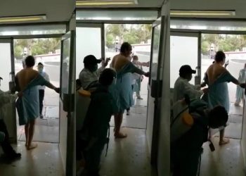 PACIENTE CON CORONAVIRUS INTENTA ESCAPAR DE HOSPITAL EN DURANGO