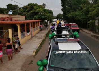 REALIZAN EN CENTLA CARAVANA DE CONCIENTIZACIÓN DEL USO DEL CUBREBOCAS ANTE COVID-19 (+VIDEO)