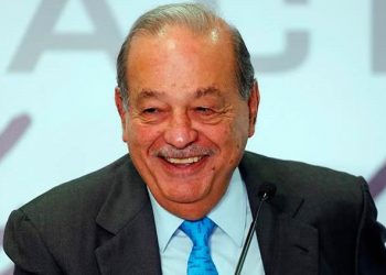SLIM Y OTROS EMPRESARIOS VIAJAN CON LÓPEZ OBRADOR A EU