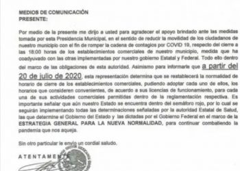 OTHONIEL QUITA MEDIDAS RESTRICTIVAS EN CHETUMAL