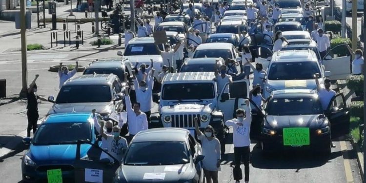‘YA NO IMPORTA EL MIEDO’: MILES MARCHAN Y ROMPEN EL SILENCIO EN CELAYA CONTRA LA INSEGURIDAD