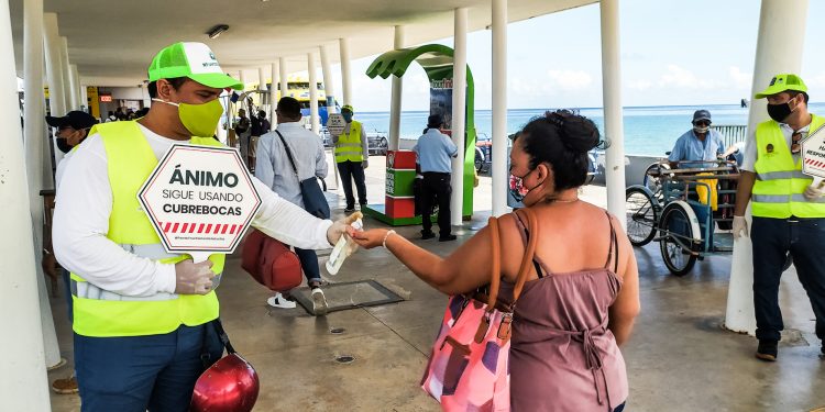 CONTINÚA CAMPAÑA PONTE TRUCHA CON ESTA LUCHA CONCIENTIZANDO A LOS COZUMELEÑOS
