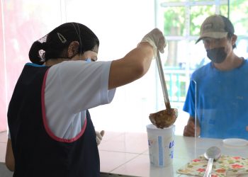 GARANTIZA GOBIERNO DE SOLIDARIDAD SANA ALIMENTACIÓN A CIUDADANOS DE LA COLOSIO Y NICTE-HÁ