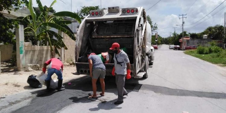 MANTIENE SERVICIOS PÚBLICOS LOS TRABAJOS DE RECOJA DE DESECHOS TANTO EN LA ÍNSULA COMO EN LA ZONA CONTINENTAL
