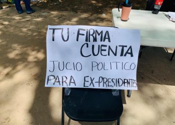 ARRANCA EN CHETUMAL RECOLECCIÓN DE FIRMAS PARA LLEVAR A JUICIO A EXPRESIDENTES