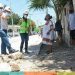 SUPERVISA LAURA FERNÁNDEZ CONSTRUCCIÓN DE BANQUETAS EN PUERTO MORELOS