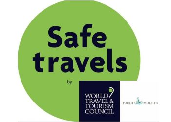 RECIBE DESTINO PUERTO MORELOS SELLO DE SEGURIDAD GLOBAL DE LA WTTC