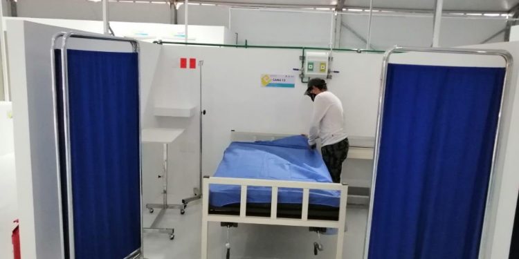 EL HOSPITAL TEMPORAL PARA COVID-19 EN CHETUMAL YA ESTÁ LISTO