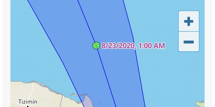 MARCO DESVÍA SU TRAYECTORIA Y NO IMPACTARÁ A QUINTANA ROO