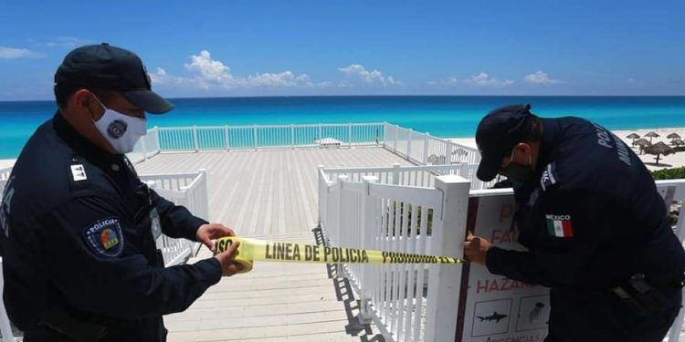 POLICÍA QUINTANA ROO ENCABEZA “OPERATIVO PLAYA SEGURA”