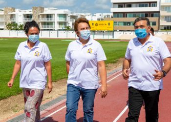 EN SOLIDARIDAD INICIA LA APERTURA GRADUAL DE UNIDADES DEPORTIVAS: LAURA BERISTAIN