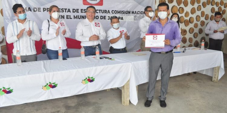 LEÓN MORALES ARIZA TOMA PROTESTA COMO COORDINADOR DE RSP EN TABASCO