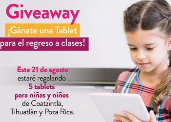 APOYA DIPUTADA FEDERAL DEL PRD A NIÑOS, EN EL REGRESO A CLASES, CON SORTEO DE TABLETS