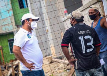 PROTEGE AYUNTAMIENTO A TRABAJADORES DE LA CONSTRUCCIÓN SUSPENDIENDO ACTIVIDADES POR DEPRESIÓN TROPICAL