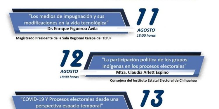 ORGANIZA IEQROO SEMANARIO DE VIDEOCONFERENCIAS, EN MATERIA ELECTORAL.