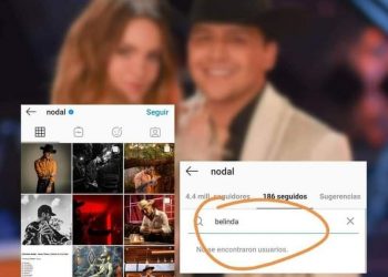 ¿SERÁ UN MAL ENTENDIDO O EN VERDAD SE LES ACABÓ EL AMOR A BELINDA Y NODAL?