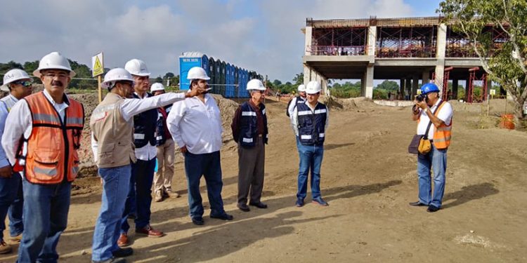 AUTORIDADES RECORREN INSTALACIONES DEL NUEVO HOSPITAL DEL ISSSTE EN VILLAHERMOSA