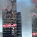 CONTROLAN INCENDIO EN TORRE DEL WORLD TRADE CENTER DE BRUSELAS, BÉLGICA