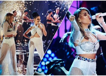 DANNA PAOLA RINDE HOMENAJE A SELENA QUINTANILLA DURANTE PREMIOS JUVENTUD 2020