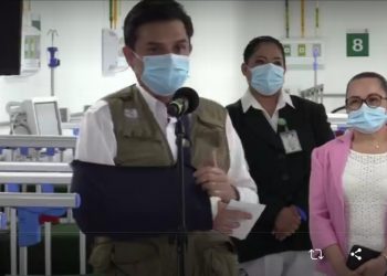 DIRECTOR GENERAL DEL IMSS INSPECCIONA NUEVA UNIDAD DE ATENCIÓN A PACIENTES CON COVID EN VILLAHERMOSA