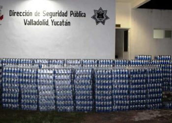EMPLEADOS MUNICIPALES DE VALLADOLID ATRAPADOS CON ENORME CARGA DE CERVEZAS, VIOLANDO LEY SECA