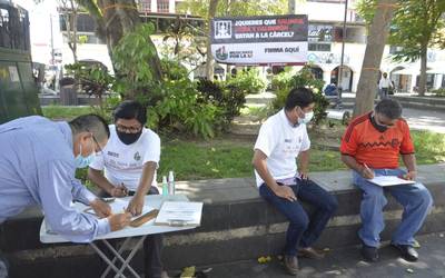 EN TABASCO FIRMAN PARA ENJUICIAR A EX PRESIDENTES